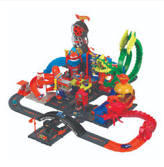 Hot Wheels City Downtown Ice Cream Swirl Playset