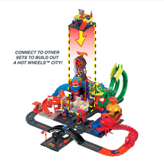 Hot Wheels City Downtown Ice Cream Swirl Playset