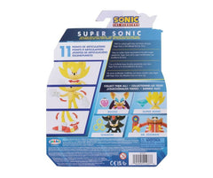 Sonic The Hedgehog 4 Inch W8 Figure - Super Sonic