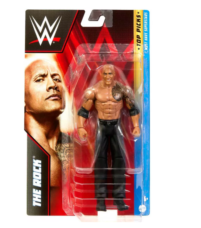 WWE Top Picks Figure The Rock