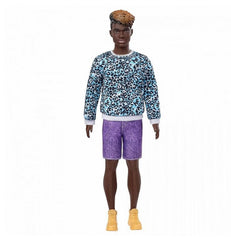 Barbie Ken Fashionista Doll Leopard Print Sweater