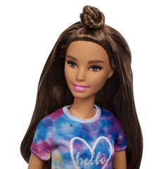 Barbie Fashionista Doll - 112 Tie-Dye T-Shirt