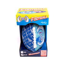 Cooee Neoprene Football 9 Inch - Blue