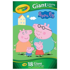 Crayola Giant Colouring Pages Peppa Pig