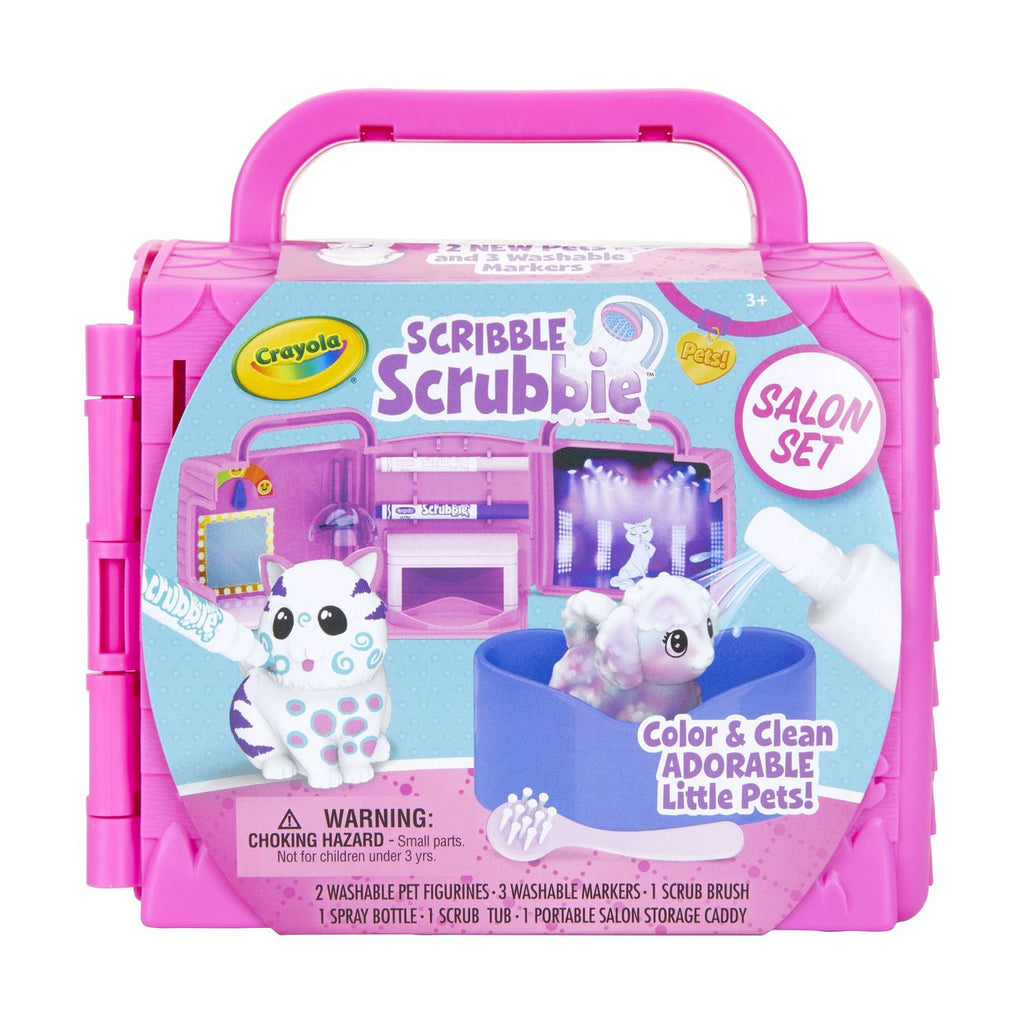 Crayola Scribble Scrubbie Beauty Salon Kit