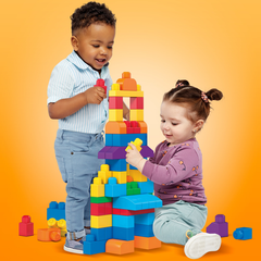 MEGA Bloks Big Building Bag 80 Piece