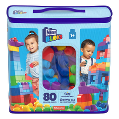 MEGA Bloks Big Building Bag 80 Piece