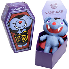 Deddy Bears Plush In Coffin - Vambear