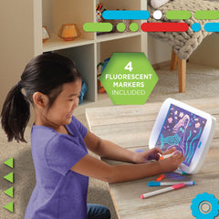 Discovery Neon Led Glow Drawing Board