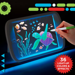 Discovery Neon Led Glow Drawing Board