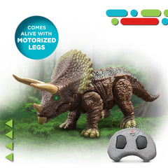 Discovery Triceratops Remote Control Pet Creature