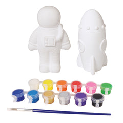 Paint Your Own Astronaut & Rocket