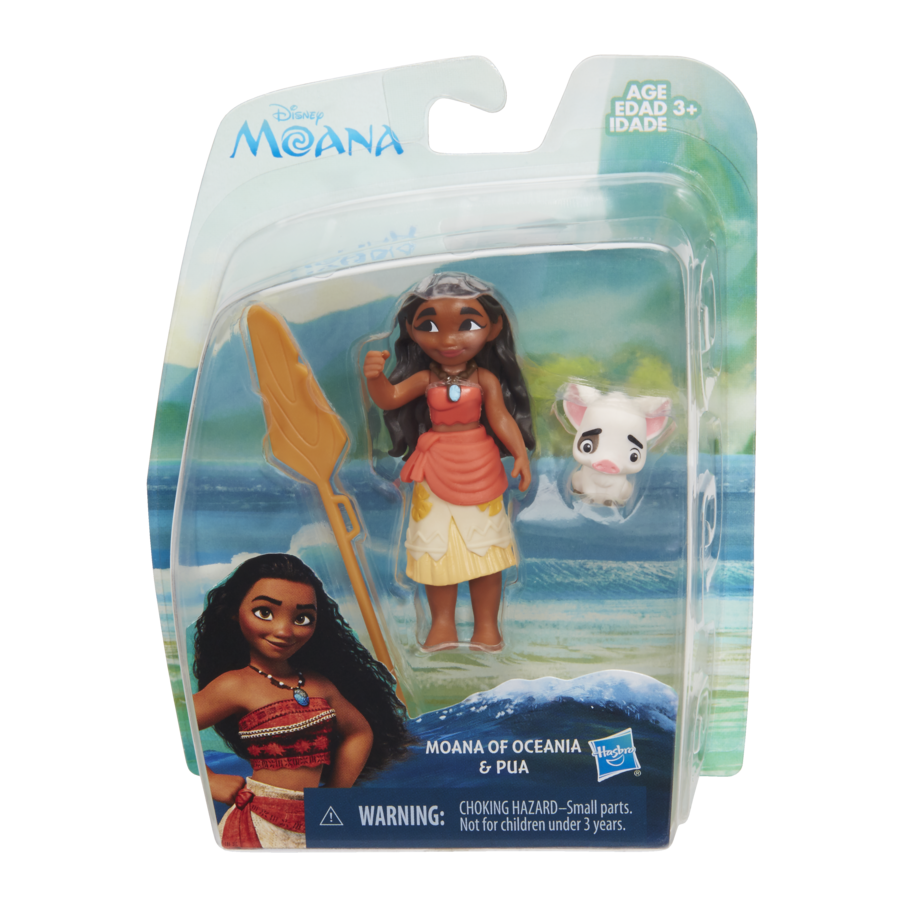 Disney Moana Small Figure Moana Of Oceania & Pua