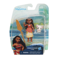 Disney Moana Small Figure Moana Of Oceania & Pua