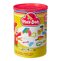 Play-Doh Classic Canister Retro Set