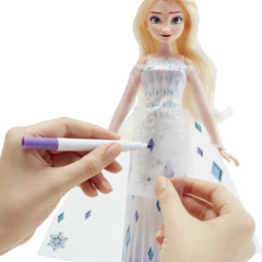 Disney Frozen II Design-A-Dress Elsa Doll