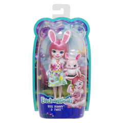 Enchantimals Doll & Pet Bree Bunny & Twist