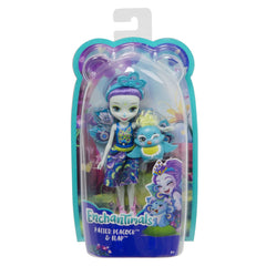 Enchantimals Doll & Pet Patter Peacock & Flap