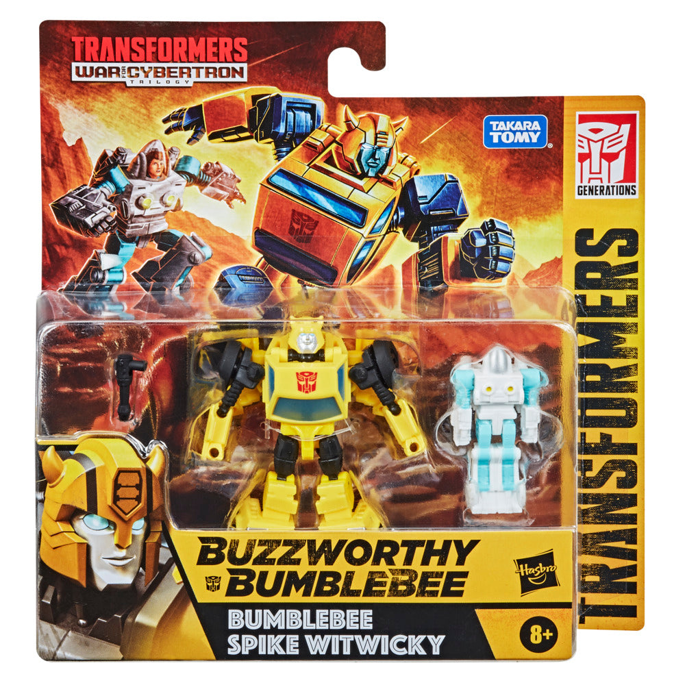 Transformers War For Cybertron Bumblebee And Spike Witwicky