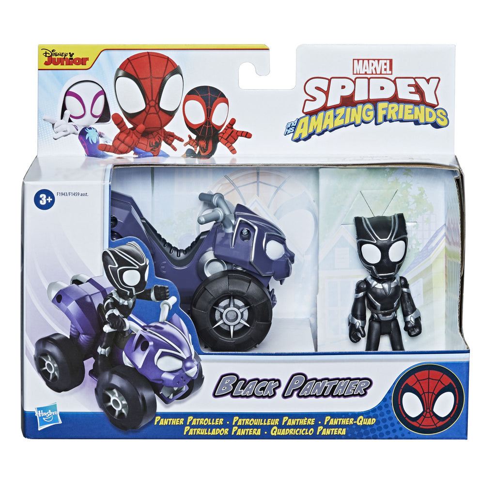 Marvel Spidey And His Amazing Friends Black Panther Patroller