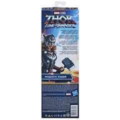 Marvel Thor Love And Thunder Titan Hero Series Figure Mighty Thor