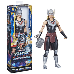 Marvel Thor Love And Thunder Titan Hero Series Figure Mighty Thor