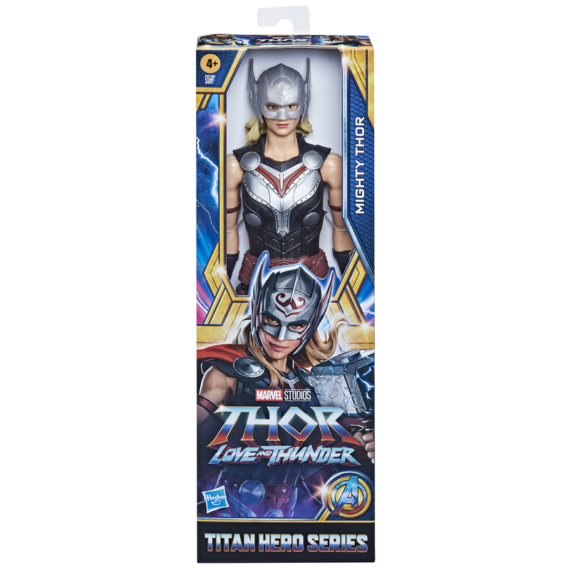 Marvel Thor Love And Thunder Titan Hero Series Figure Mighty Thor