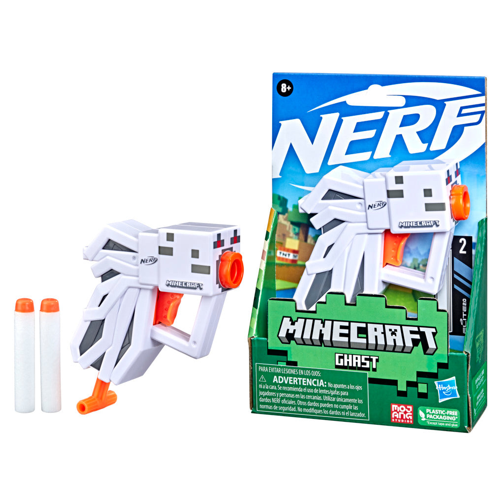 NERF Microshots Minecraft Ghast