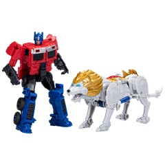 Transformers Rise Of The Beasts Beast Combiner 2-Pack Optimus Prime & Lionsblade