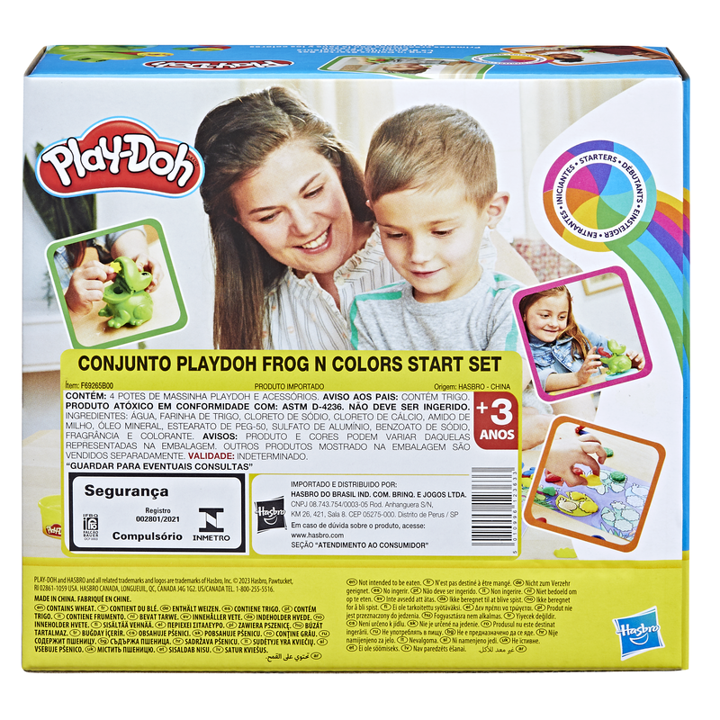 Play-Doh Frog 'n Colors Starter Set, Preschool Toys - Play-Doh