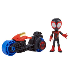 Marvel Spidey And His Amazing Friends Miles Morales: Spider-Man Motorcycle