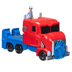 Transformers Earthspark Spin Changer Optimus Prime & Robby Malto