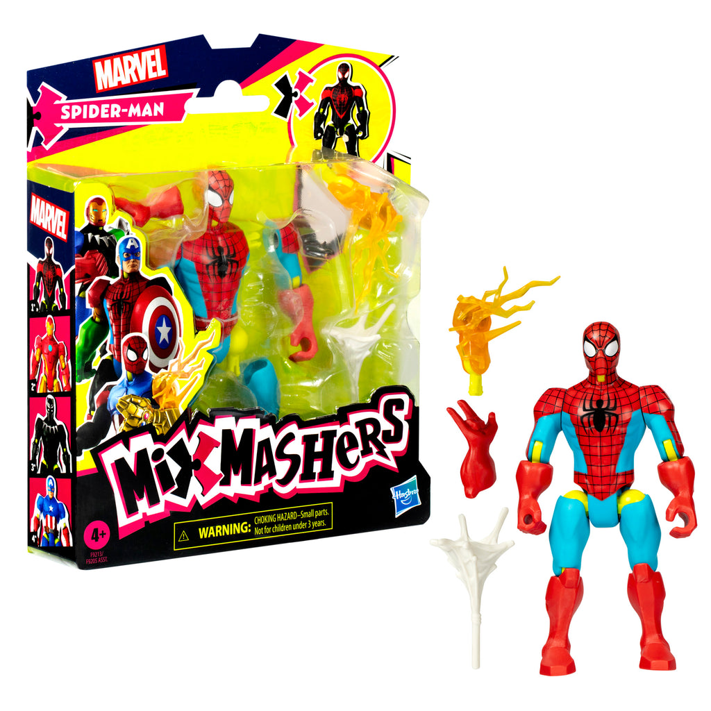 Spiderman Mixmashers Spiderman Basic Figure