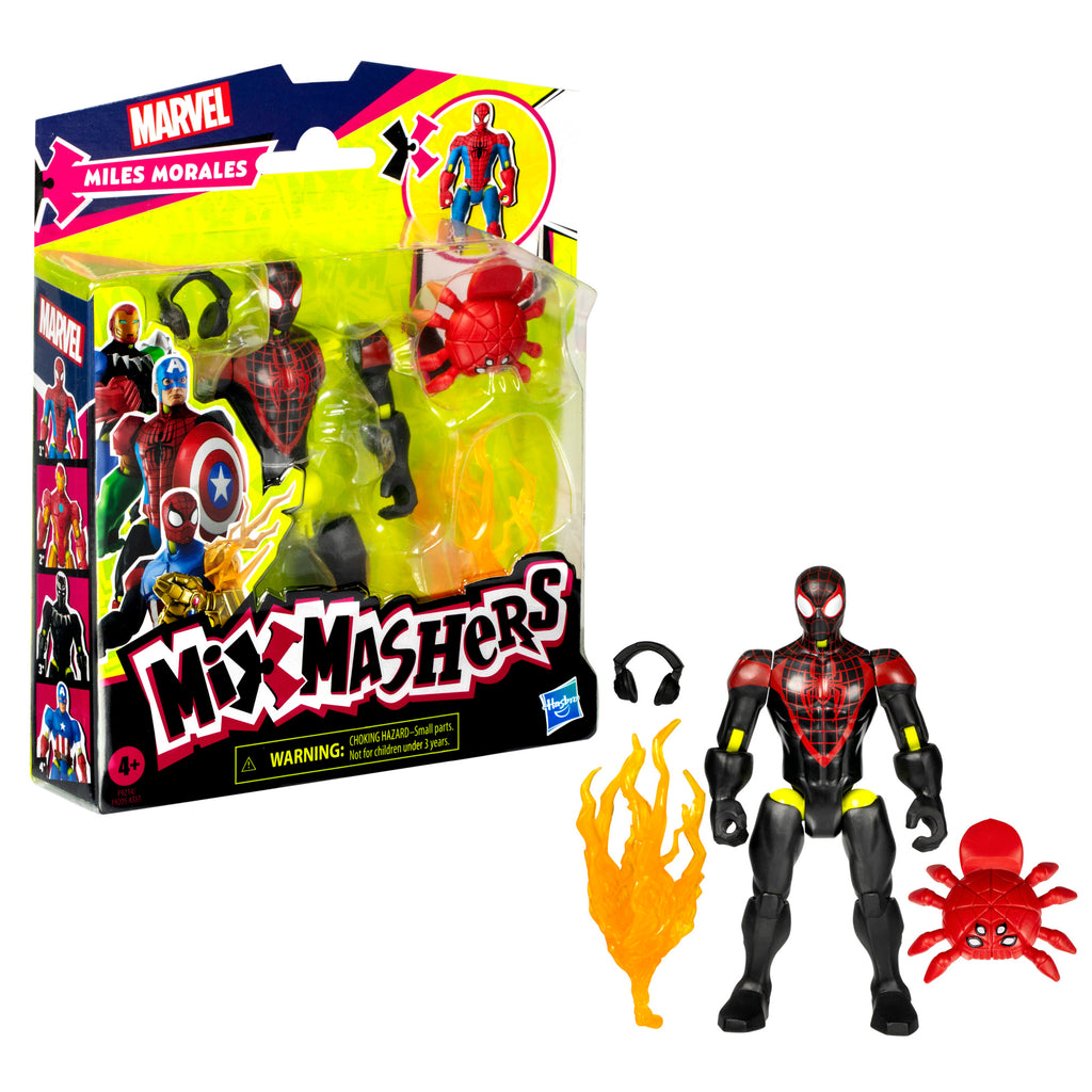 Spiderman Mixmashers Miles Morales Basic Figure