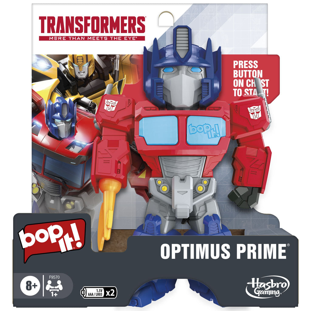 Bop It! Optimus Prime Edition