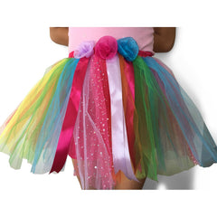 Fairy Girls Magical Fairy Skirt Rainbow