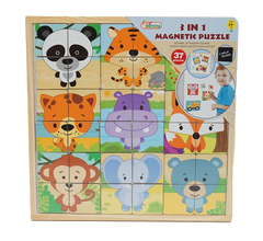 First Learning Wooden Magnetic Puzzle