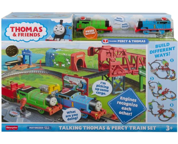 Fisher-Price Thomas & Friends Talking Thomas & PeRCy Train Set