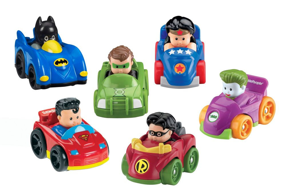 Fisher-Price DC Super Friends Wheelies Gift Set