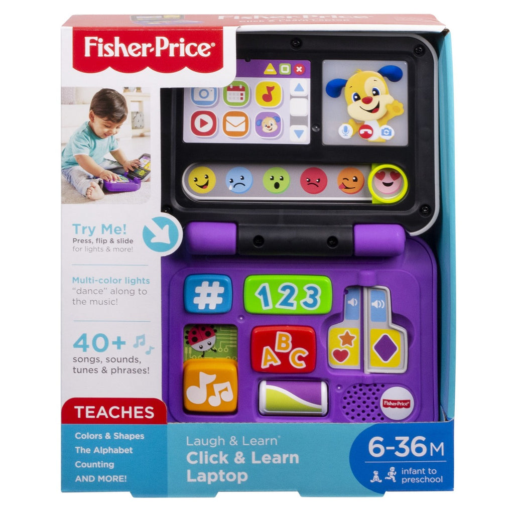 Fisher Price Laugh Learn Click Learn Laptop Toyworld Australia