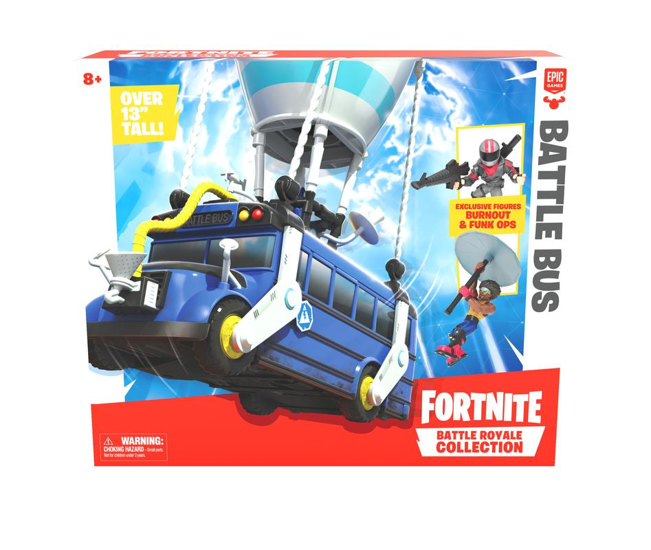 Fortnite Battle Bus Display Set