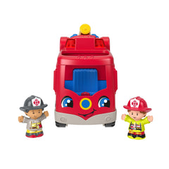 Fisher-Price Little People Large Vehicle Helping Others Fire Truck