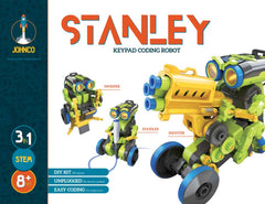 Johnco Stanley 3-in-1 Keypad Coding Robot