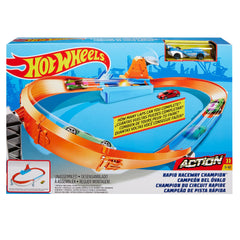 Hot Wheels Action Rapid Raceway Champion Track Set