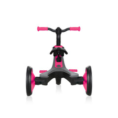 Globber Explorer Trike 4 In 1 - Fuchsia Pink