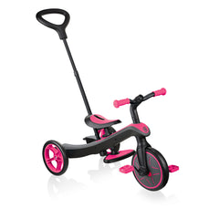 Globber Explorer Trike 4 In 1 - Fuchsia Pink