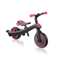 Globber Explorer Trike 4 In 1 - Fuchsia Pink