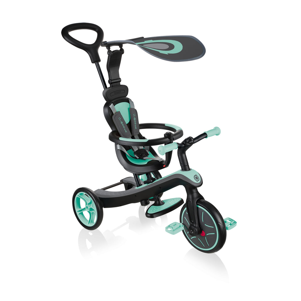 Globber Explorer Trike 4 In 1 - Mint