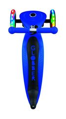 Globber Primo Foldable With Lights Scooter - Navy Blue