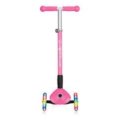 Globber Primo Foldable With Lights Scooter - Deep Pink